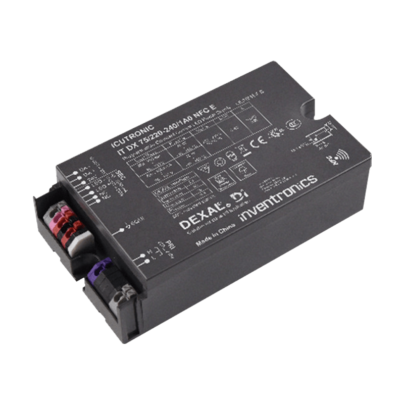 IP20 75W NFC Driver yang Dapat Diprogram IT DX 75/220-240 NFC E